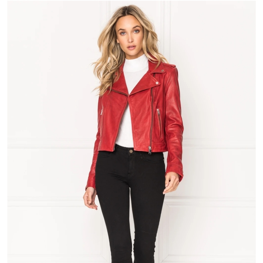 Leather Biker Jacket